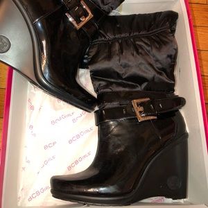 BCBGeneration Padded Black Boot